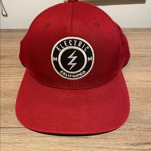Electric California flatt bill Hat